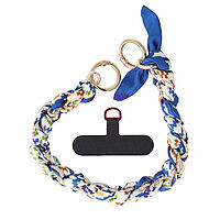 Accesorii GSM - : Accesoriu tip bratara cu lantisor pentru husa telefon mobil Design 03