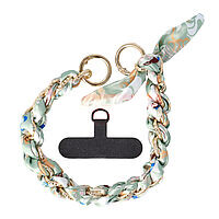 Accesorii GSM - : Accesoriu tip bratara cu lantisor pentru husa telefon mobil Design 06