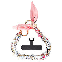 Accesorii GSM - : Accesoriu tip bratara cu lantisor pentru husa telefon mobil Design 08