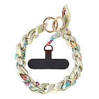 Accesoriu tip bratara cu lantisor pentru husa telefon mobil Design 13