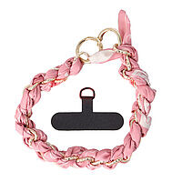 Accesoriu tip bratara cu lantisor pentru husa telefon mobil Design 16