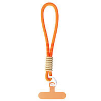 Accesorii GSM - Accesoriu tip bratara textil pentru husa telefon mobil: Accesoriu tip bratara pentru husa telefon mobil ORANGE