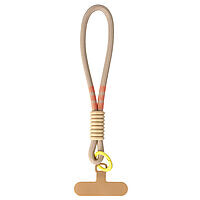 Accesorii GSM - Accesoriu tip bratara textil pentru husa telefon mobil: Accesoriu tip bratara pentru husa telefon mobil IVORY