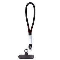 Accesorii GSM - Accesoriu tip bratara textil pentru husa telefon mobil: Accesoriu tip bratara pentru husa telefon mobil BLACK