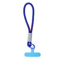 Accesorii GSM - Accesoriu tip bratara textil pentru husa telefon mobil: Accesoriu tip bratara pentru husa telefon mobil ELECTRIC BLUE