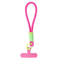 Accesorii GSM - Accesoriu tip bratara textil pentru husa telefon mobil: Accesoriu tip bratara pentru husa telefon mobil FUCHSIA