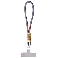 Accesorii GSM - Accesoriu tip bratara textil pentru husa telefon mobil: Accesoriu tip bratara pentru husa telefon mobil GREY