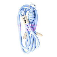 Accesorii GSM - Snur textil dublu telefon mobil: Snur textil dublu telefon mobil SKY BLUE