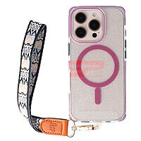 Accesorii GSM - Noutati: Accesoriu tip bratara textil cu carabina Etho Lines