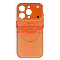 Accesorii GSM - Toc PC Skin pentru transformare: Toc PC Skin pentru transformare iPhone 15 Pro in iPhone 17 Pro Cosmic Orange