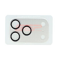 Accesorii GSM - Protectie sticla Metal Full Cover camera foto: Protectie sticla Metal Full Cover camera foto Apple iPhone 17 Pro Silver