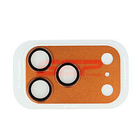 Accesorii GSM - Protectie sticla Metal Full Cover camera foto: Protectie sticla Metal Full Cover camera foto Apple iPhone 17 Pro Cosmic Orange