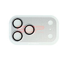 Accesorii GSM - Protectie sticla Metal Full Cover camera foto: Protectie sticla Metal Full Cover camera foto Apple iPhone 17 Pro Max Silver