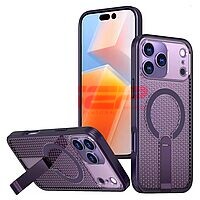 Accesorii GSM - Toc TPU+PC 3D Grid: Toc TPU+PC 3D Grid Apple iPhone 17 Air Purple