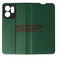Accesorii GSM - Noutati: Toc FlipCover Leather Oppo Reno14 F Dark Green