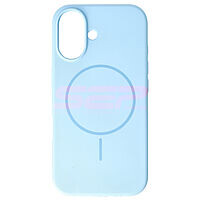 Accesorii GSM - Noutati: Toc Soft Silicone Magsafe Apple iPhone 16 Light Blue