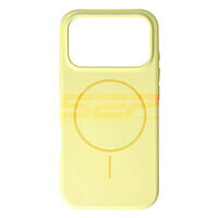 Accesorii GSM - Noutati: Toc Soft Silicone Magsafe Apple iPhone 17 Pro Yellow