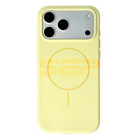 Accesorii GSM - Noutati: Toc Soft Silicone Magsafe Apple iPhone 17 Pro Max Yellow
