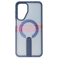 Accesorii GSM - Noutati: Toc TPU+PC 3D Grid Samsung Galaxy A17 5G Blue