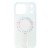 Accesorii GSM - Noutati: Toc TPU+PC 3D Grid Apple iPhone 17 Pro Max Clear