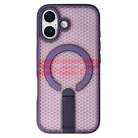 Accesorii GSM - Noutati: Toc TPU+PC 3D Grid Apple iPhone 17 Purple