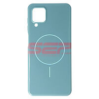 Accesorii GSM - Noutati: Toc Soft Silicone Magsafe Samsung Galaxy A12 Sky