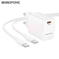 Incarcator retea Fast Charge Type-C - Type-C 20W BOROFONE BN26