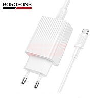 Incarcator retea Fast Charge Type-C - Type-C 20W BOROFONE BAS73A