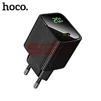 Incarcator retea Fast Charge USB-C 20W cu display digital Hoco. CS82A