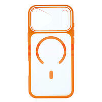 Accesorii GSM - Toc TPU+PC Magnetic Shield: Toc TPU+PC Magnetic Shield Apple iPhone 17 Pro Max Orange