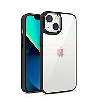 Accesorii GSM - Toc TPU+PC Shell Clear Cover: Toc TPU+PC Shell Clear Cover Apple iPhone 14 Plus  Black