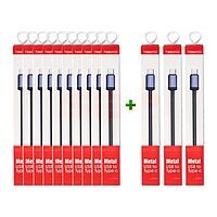 Accesorii GSM - Cablu date Fast Charge: SET 10 + 3 GRATIS Cablu date USB - Type-C TRANYOO Fast Charge T-S20