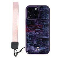Accesorii GSM - : Accesoriu tip bratara textil pentru husa telefon mobil PINK