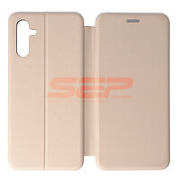 Accesorii GSM - : Toc FlipCover Round Pixel Samsung Galaxy A04s Ivory