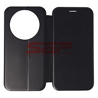 Accesorii GSM - : Toc FlipCover Round Honor Magic8 Lite 5G Black