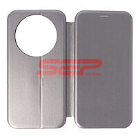 Accesorii GSM - : Toc FlipCover Round Honor Magic8 Lite 5G Fossil Grey