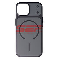 Accesorii GSM - : Toc PC Slim MagSafe Apple iPhone 15 Black