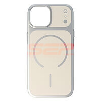 Accesorii GSM - : Toc PC Slim MagSafe Apple iPhone 15 Silver