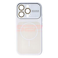 Accesorii GSM - Toc silicon MagSafe Camera Shield: Toc silicon Magsafe Camera Shield Apple iPhone 16 Pro Silver