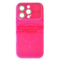 Accesorii GSM - Toc silicon MagSafe Camera Shield: Toc silicon Magsafe Camera Shield Apple iPhone 16 Pro Fuchsia