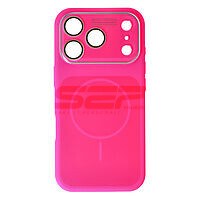 Accesorii GSM - Toc silicon MagSafe Camera Shield: Toc silicon Magsafe Camera Shield Apple iPhone 17 Pro Fuchsia