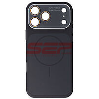 Accesorii GSM - Toc silicon MagSafe Camera Shield: Toc silicon Magsafe Camera Shield Apple iPhone 17 Pro Max Black