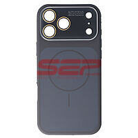 Accesorii GSM - Toc silicon MagSafe Camera Shield: Toc silicon Magsafe Camera Shield Apple iPhone 17 Pro Max Blue