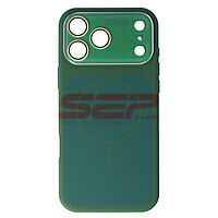 Accesorii GSM - Toc silicon MagSafe Camera Shield: Toc silicon Magsafe Camera Shield Apple iPhone 17 Pro Max Green