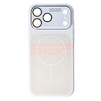 Accesorii GSM - Toc silicon MagSafe Camera Shield: Toc silicon Magsafe Camera Shield Apple iPhone 17 Pro Max Silver