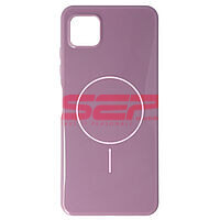 Accesorii GSM - TPU Back Cover: Toc Soft Silicone Magsafe Samsung Galaxy A22 5G Purple