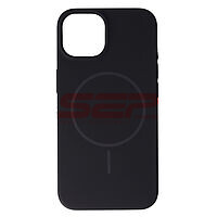 Accesorii GSM - TPU Back Cover: Toc Soft Silicone Magsafe Apple iPhone 13 Black