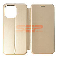 Accesorii GSM - Book Cover: Toc FlipCover Round Oppo A6 4G Gold 