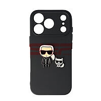 Accesorii GSM - TPU Back Cover: Toc silicon High Copy Cartoon Apple iPhone 17 Pro Karl