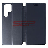 Accesorii GSM - Toc FlipCover Round: Toc FlipCover Round Samsung Galaxy S22 Ultra Midnight Blue
